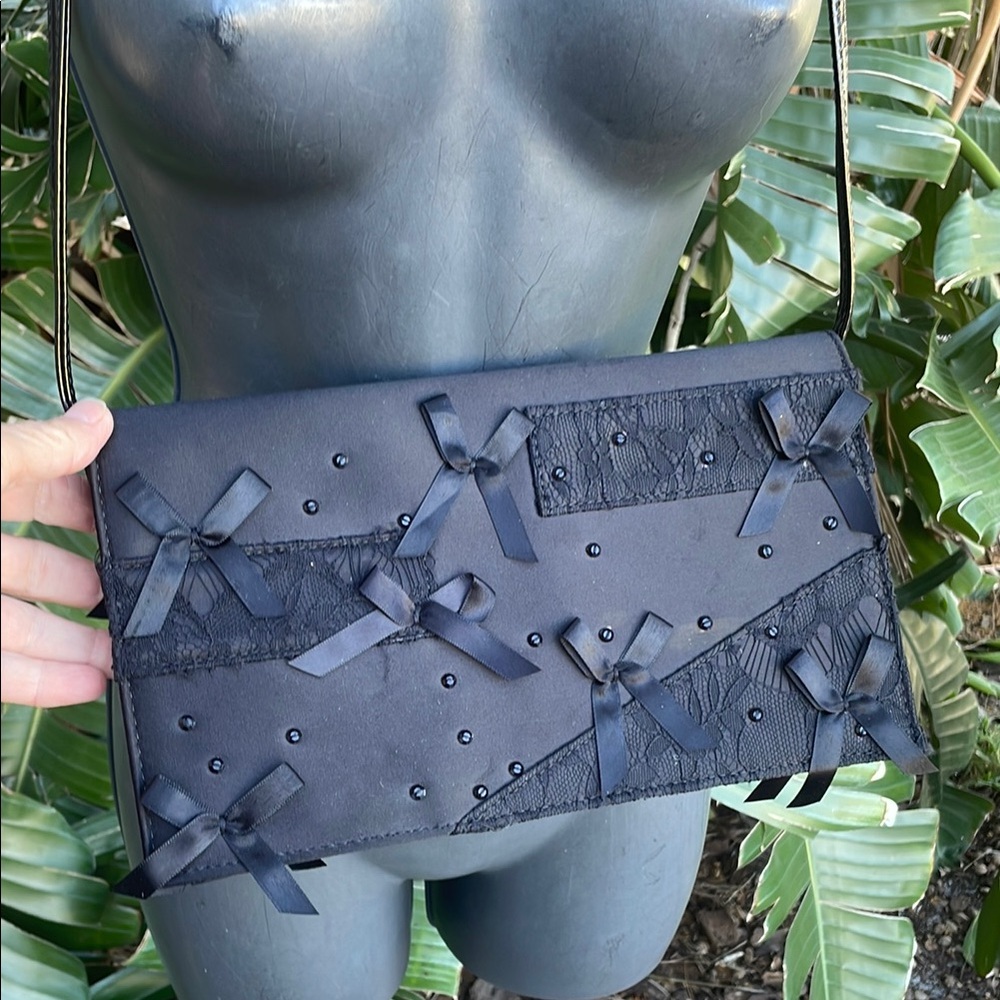 Prabal Gurung evening clutch or Crossbody bag with bows